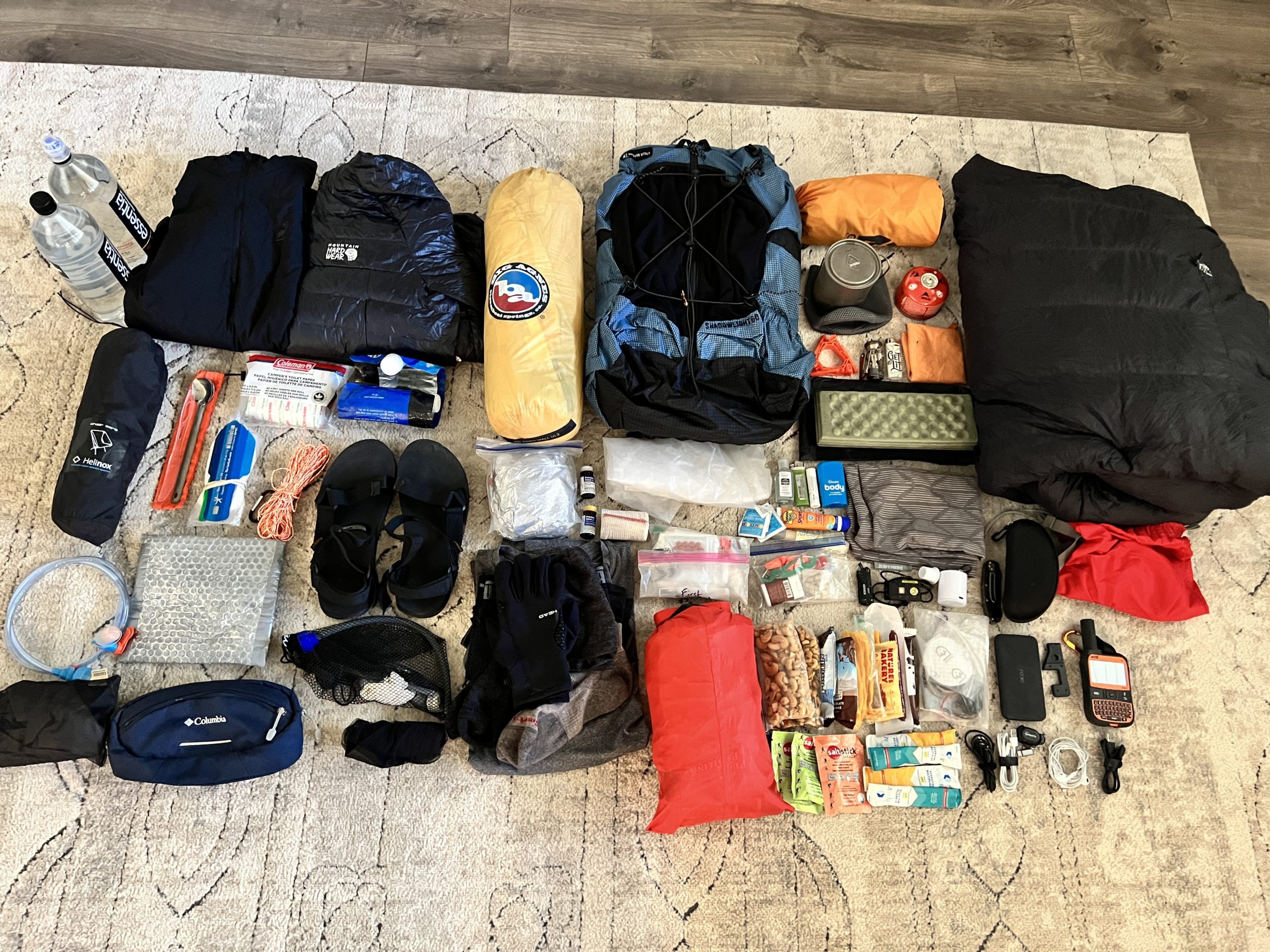 The gear I took around Timberline in 2022